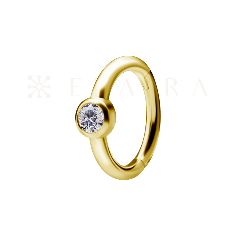 18k Solid Gold Bezel Clicker