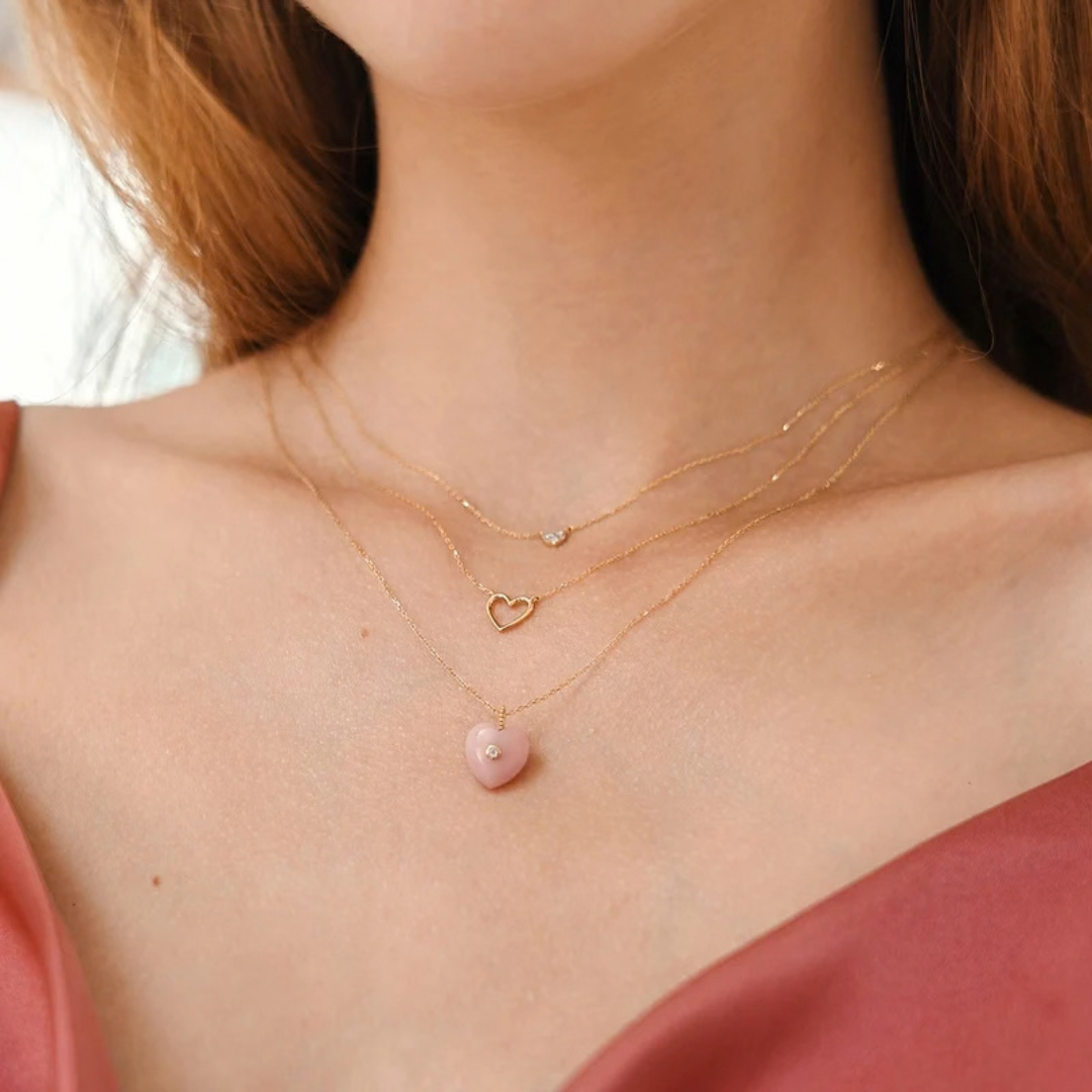 Open Heart Necklace