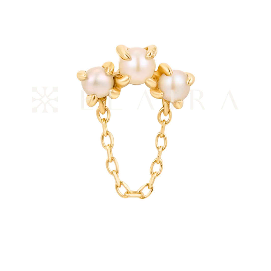 BJO 14k Gold Halston Pearl
