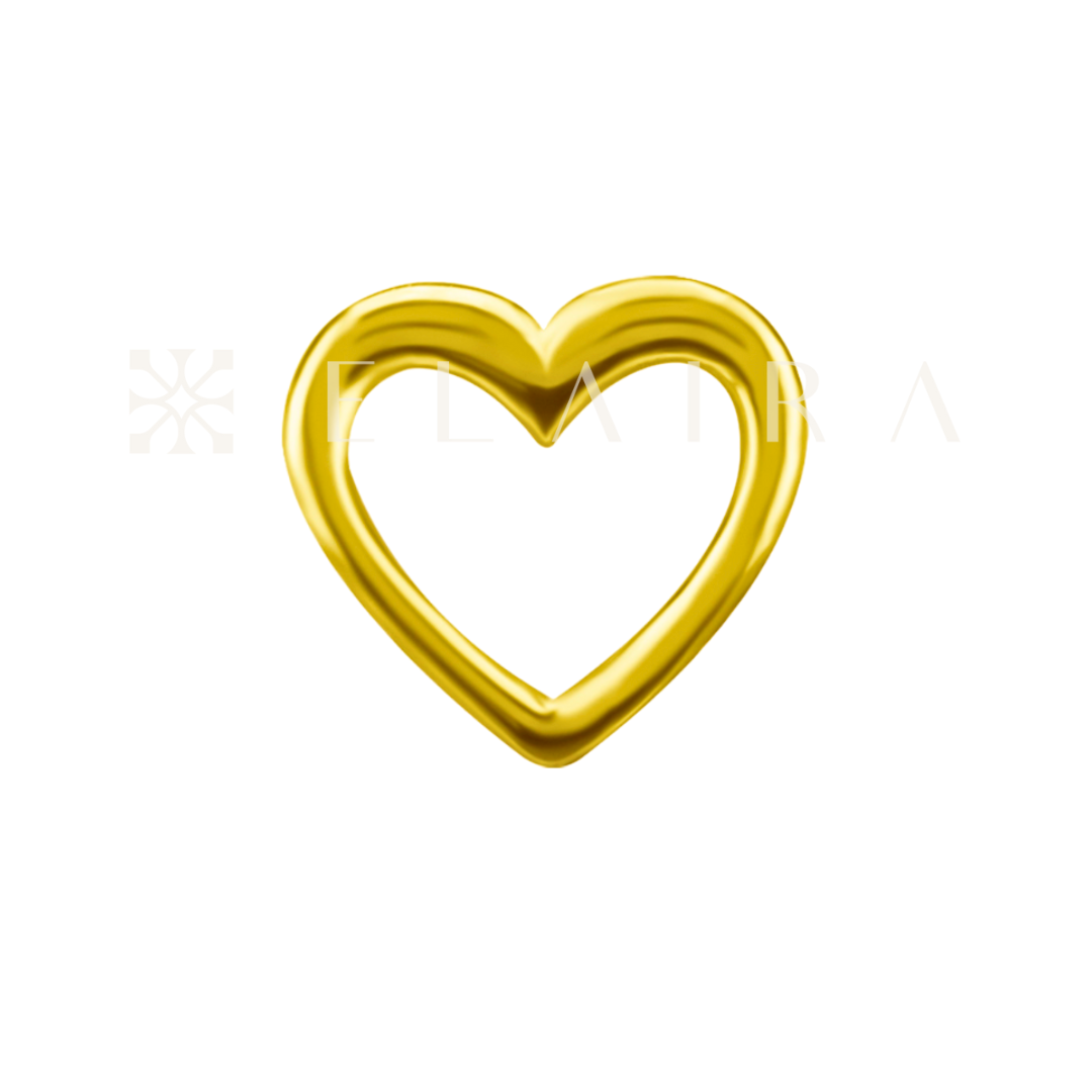 ELAIRA 18k Gold Heart