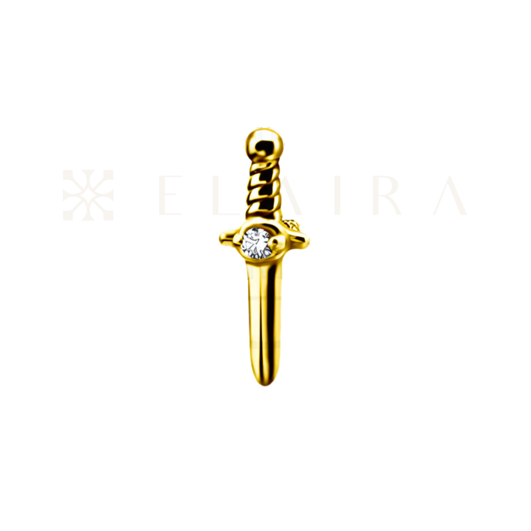 ELAIRA Dagger in 24k Gold PVD