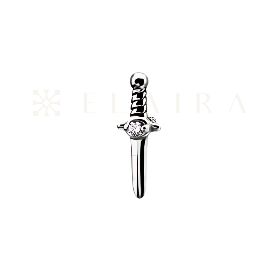 ELAIRA Dagger in Silver Colour