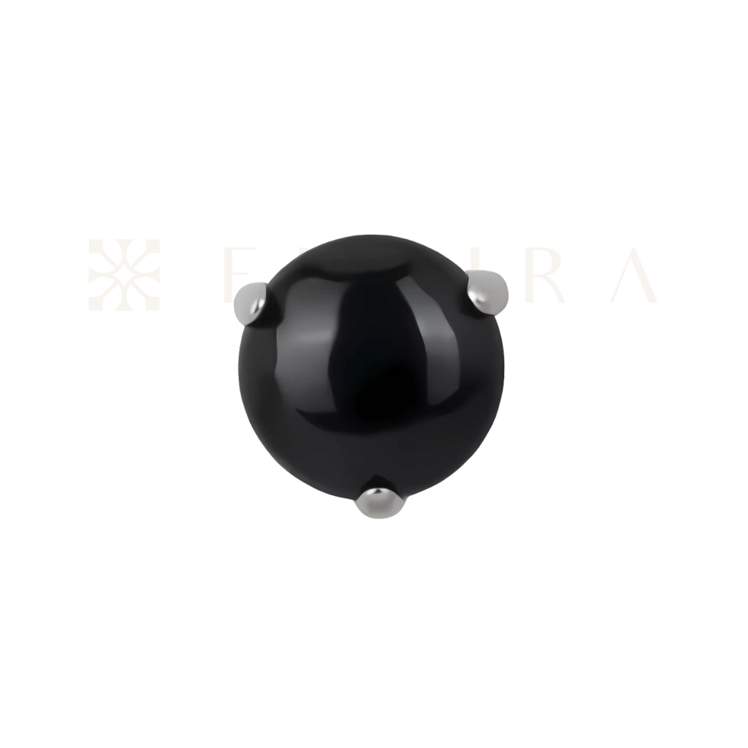 ELAIRA Cabochon Stone Stud