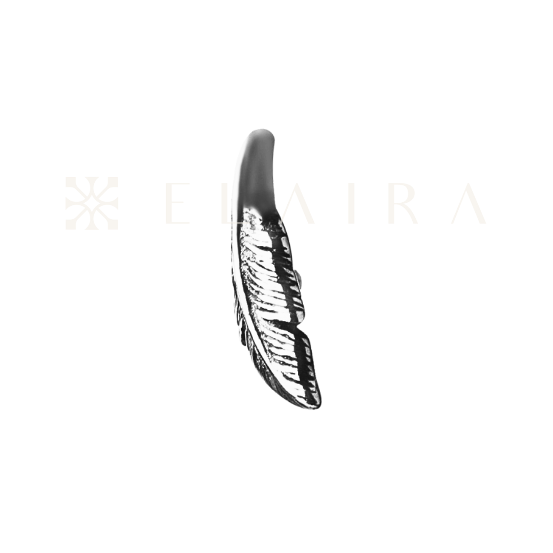ELAIRA Fallen Leaf in Silver Colour