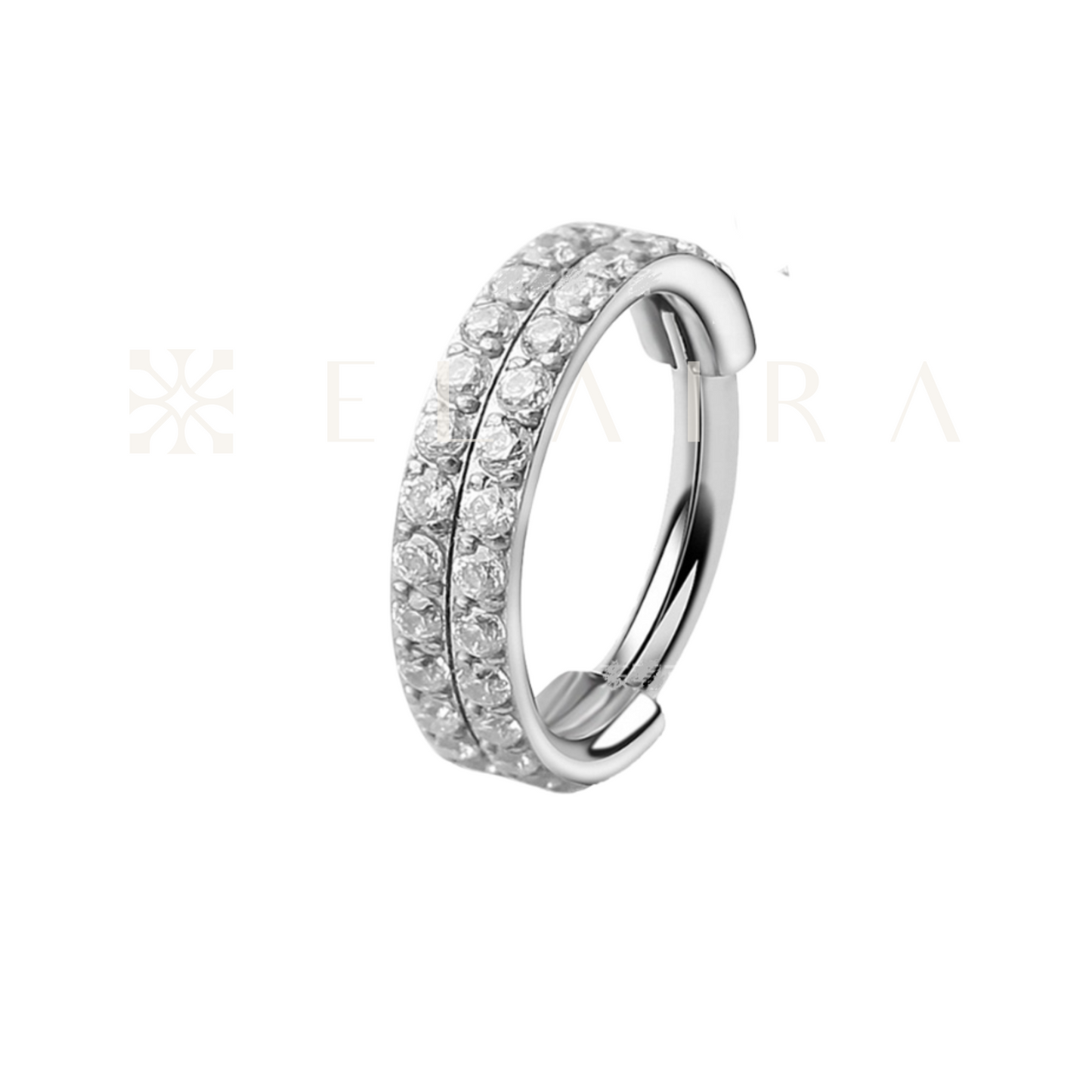 Elaira Titanium Double Layer Eternity Clicker