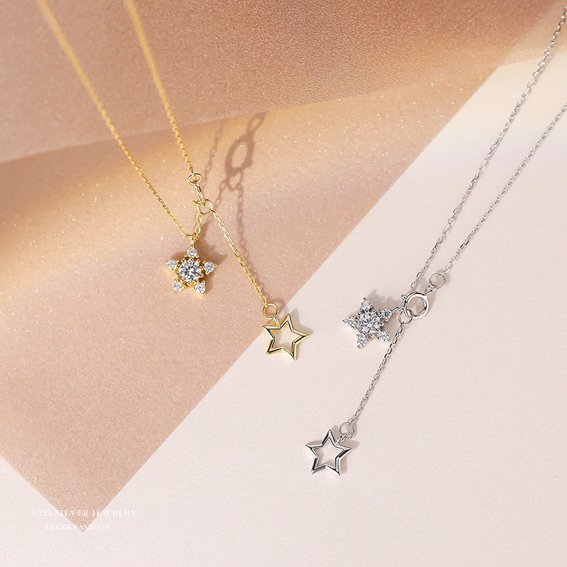 Elaira Star Necklace 925 Sterling Silver