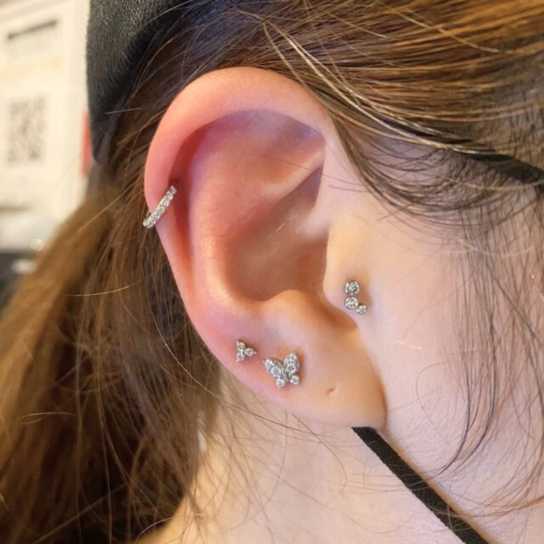 Elaira Tri Premium Zirconia Cluster