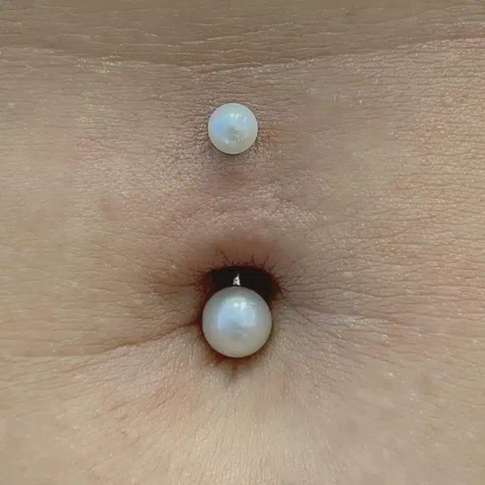 Fresh Water Pearl Belly Ring