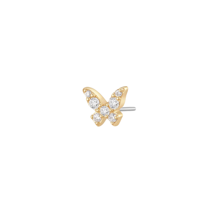 14k Solid Gold BELLATRIX | Butterfly