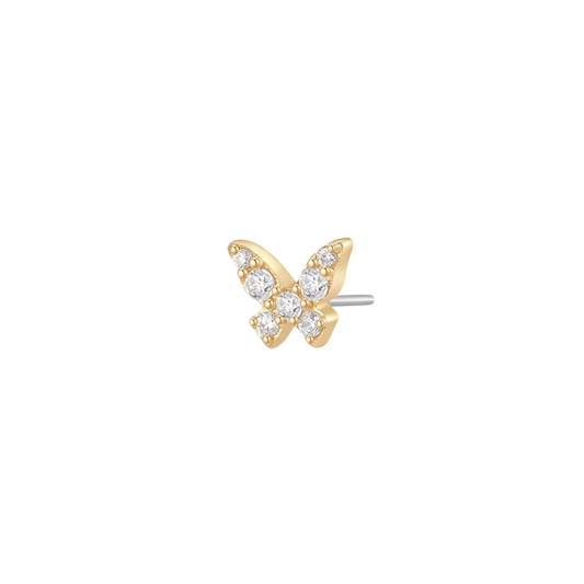 14k Solid Gold BELLATRIX | Butterfly
