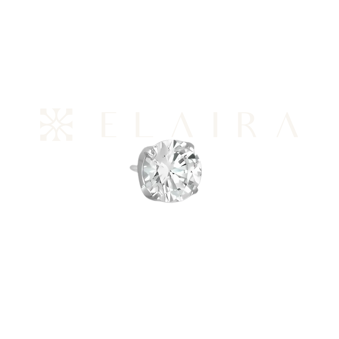 NeoMetal Titanium Prong Set Gem