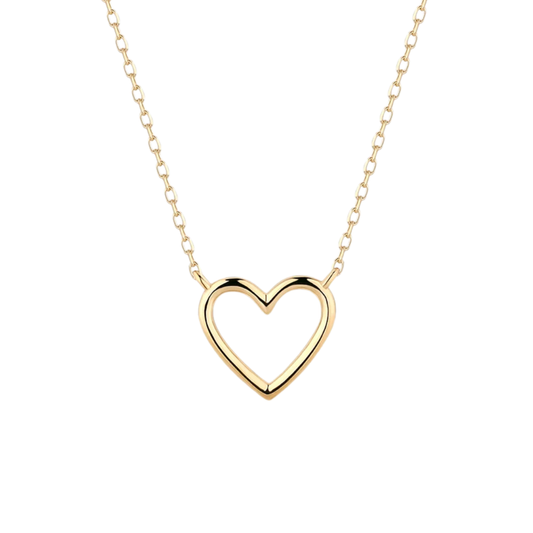 Open Heart Necklace