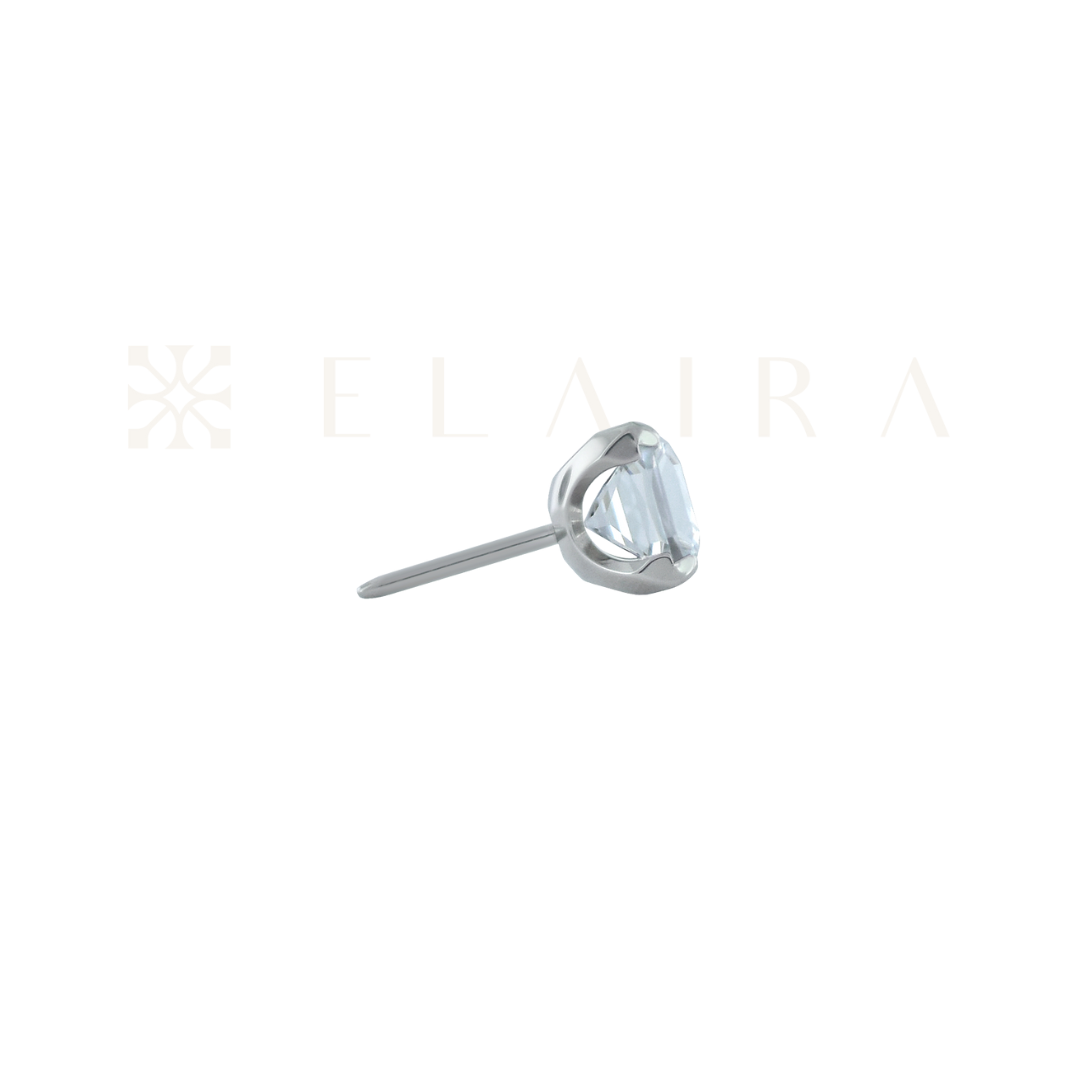Neometal Princess Cut Threadless Push Pin