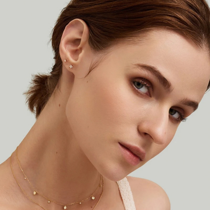 14k Solid Gold CAPELLA | Mini Pointed Star