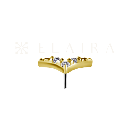 18k Solid Gold Wings