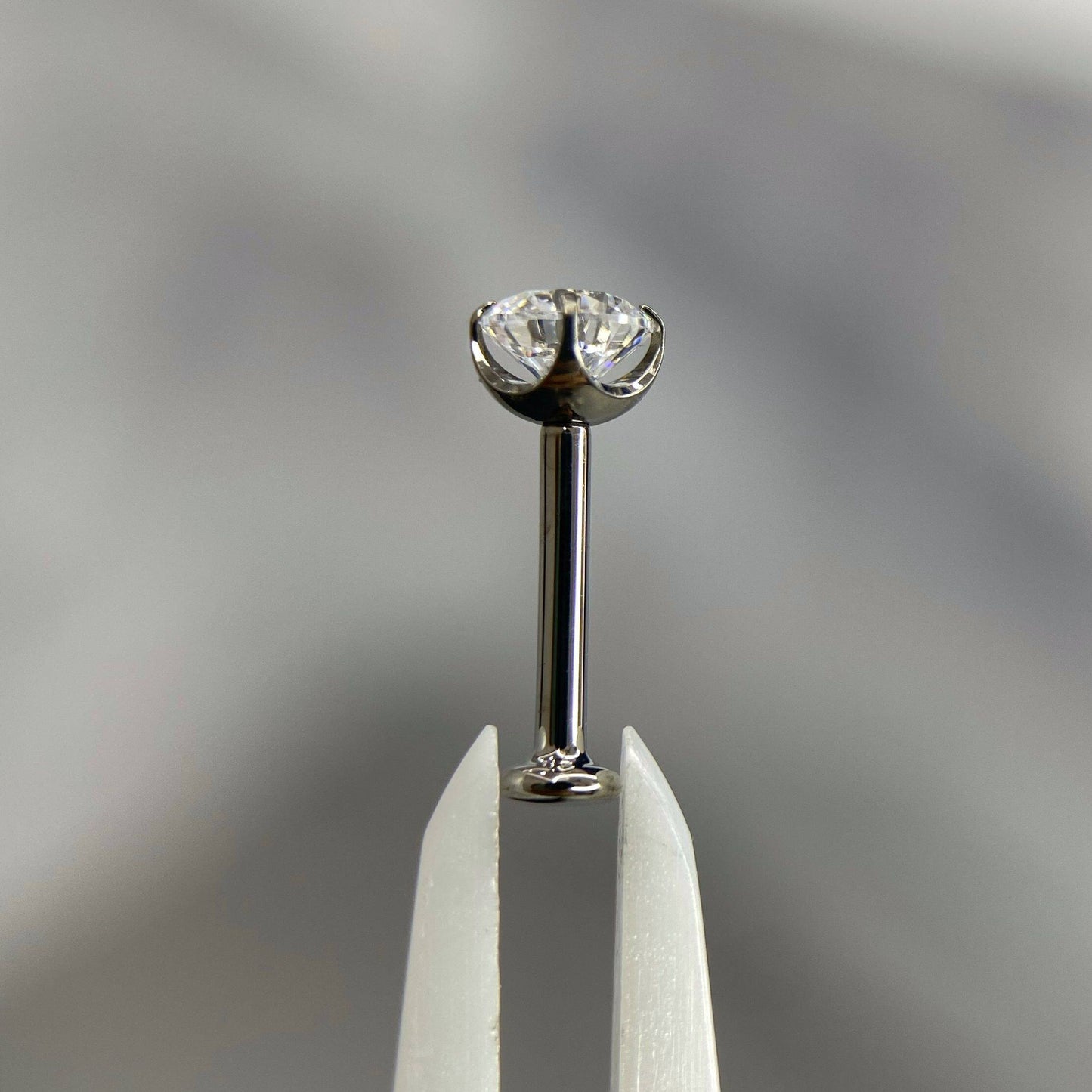 NeoMetal Titanium Prong Set Gem
