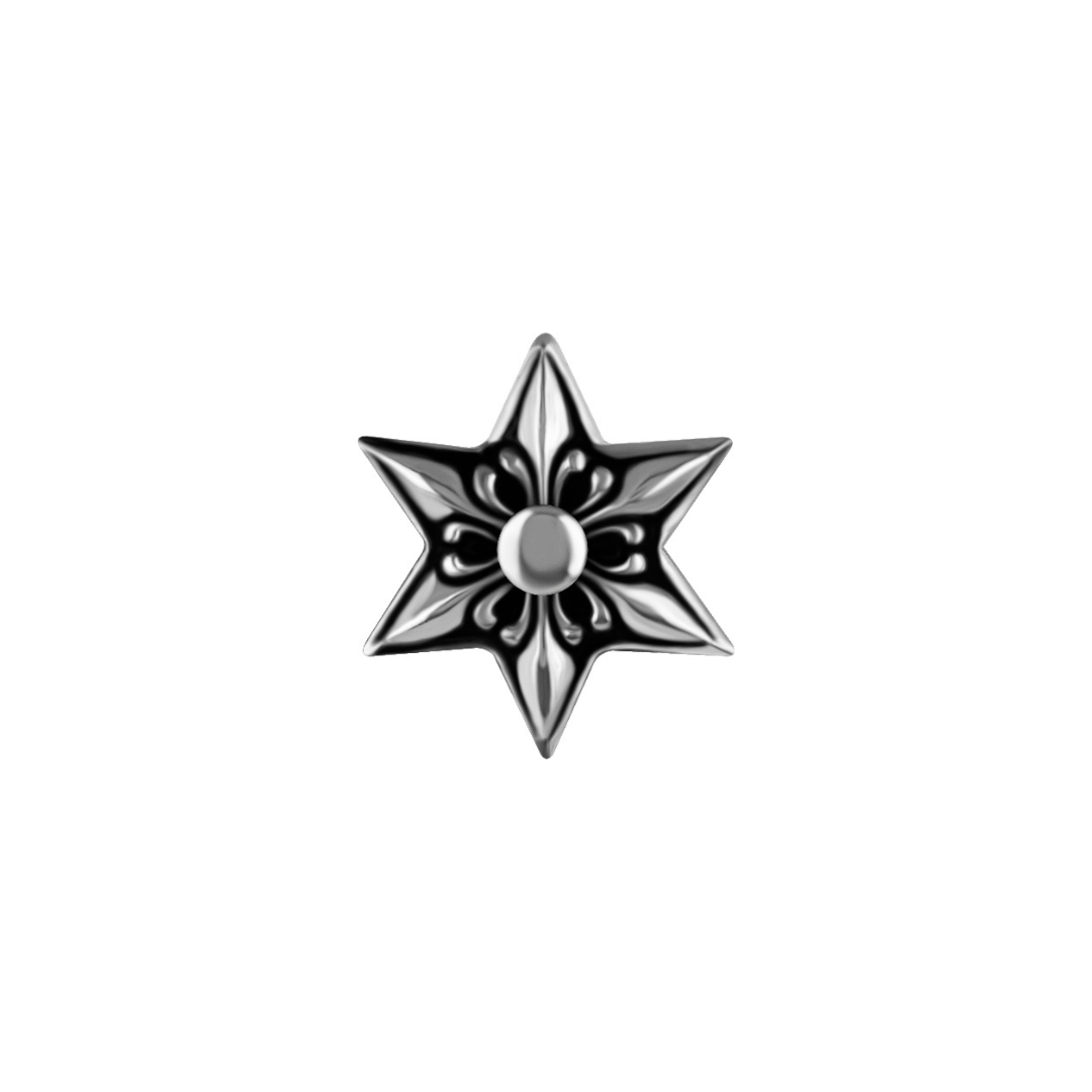 Platinum 950 Hexagram