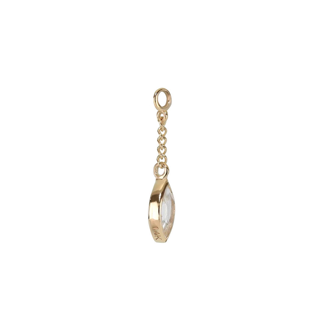 Aris • Marquise Gemstone Chain Charm