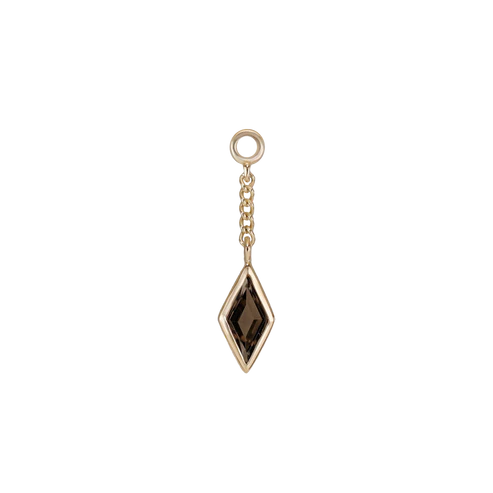 Xena • Rhombus Gemstone Chain Charm