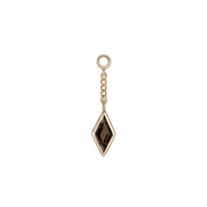 Xena • Rhombus Gemstone Chain Charm