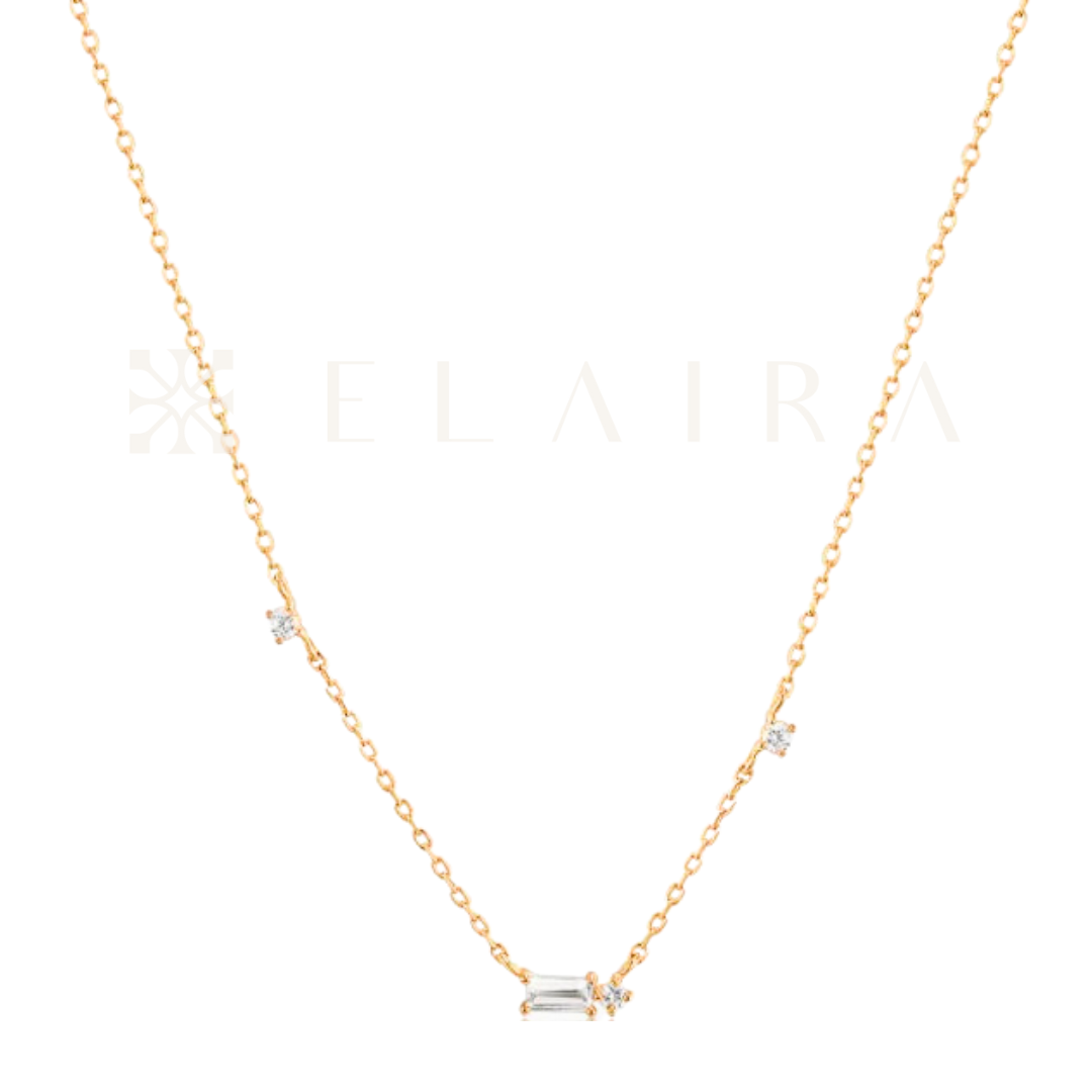 ELAIRA Bagguette Constellation Necklace