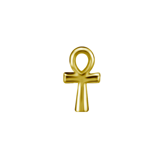 Elaira 18k Gold Ankh