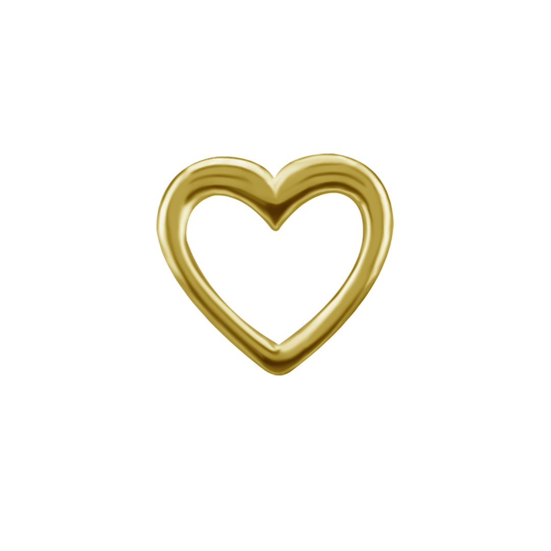 Elaira 18k Gold Heart