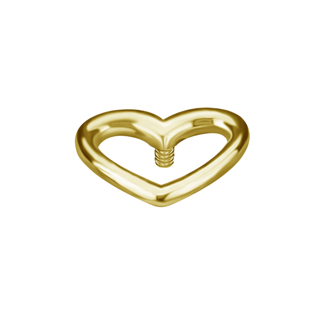 Elaira 18k Gold Heart