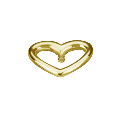 Elaira 18k Gold Heart