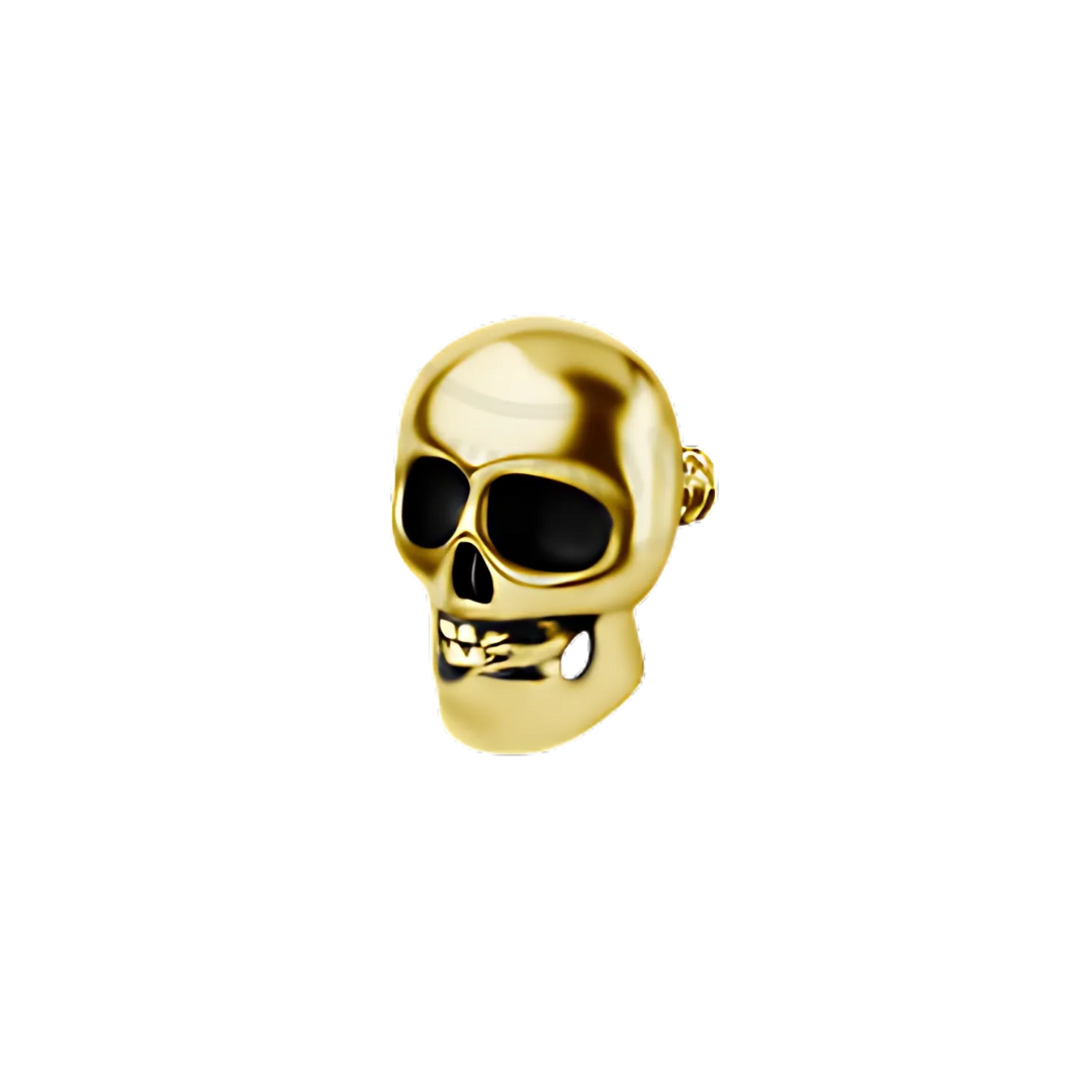 Elaira Skully in 24k Gold PVD