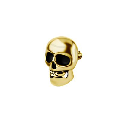 Elaira Skully in 24k Gold PVD