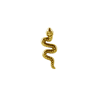 Elaira Slitherine Snake in 24k Gold PVD