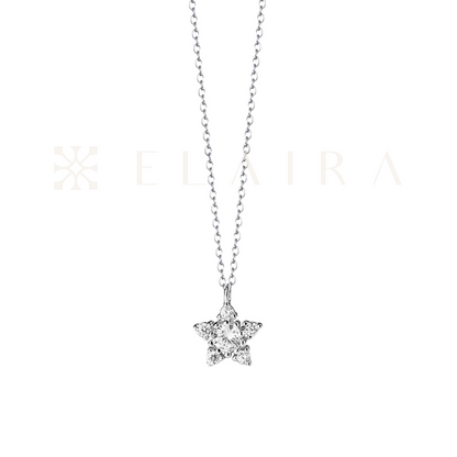 Elaira Star Necklace 925 Sterling Silver
