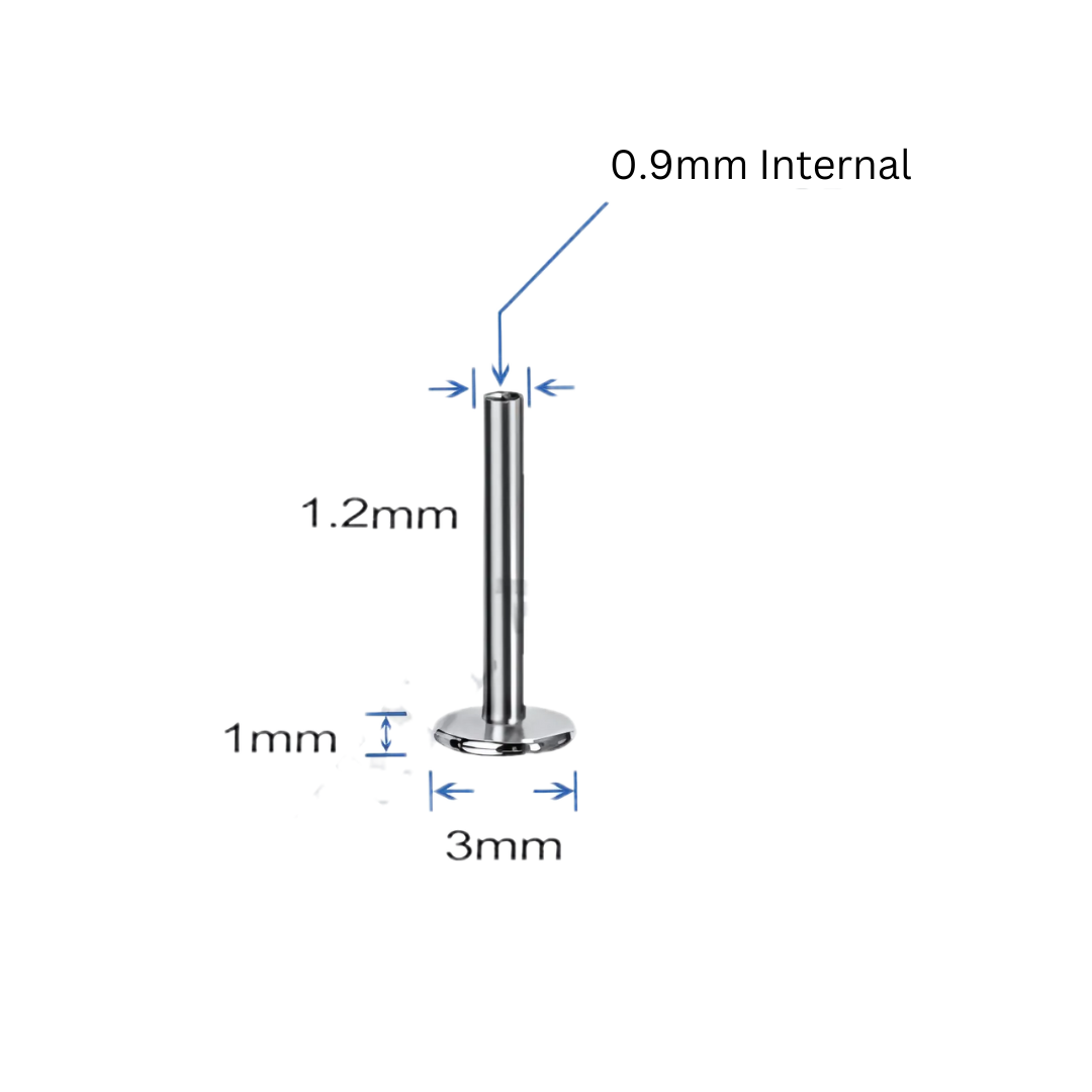 Elaira Titanium 0.9mm Internally Threaded Post