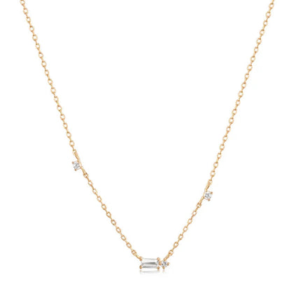 Elaira Bagguette Constellation Necklace