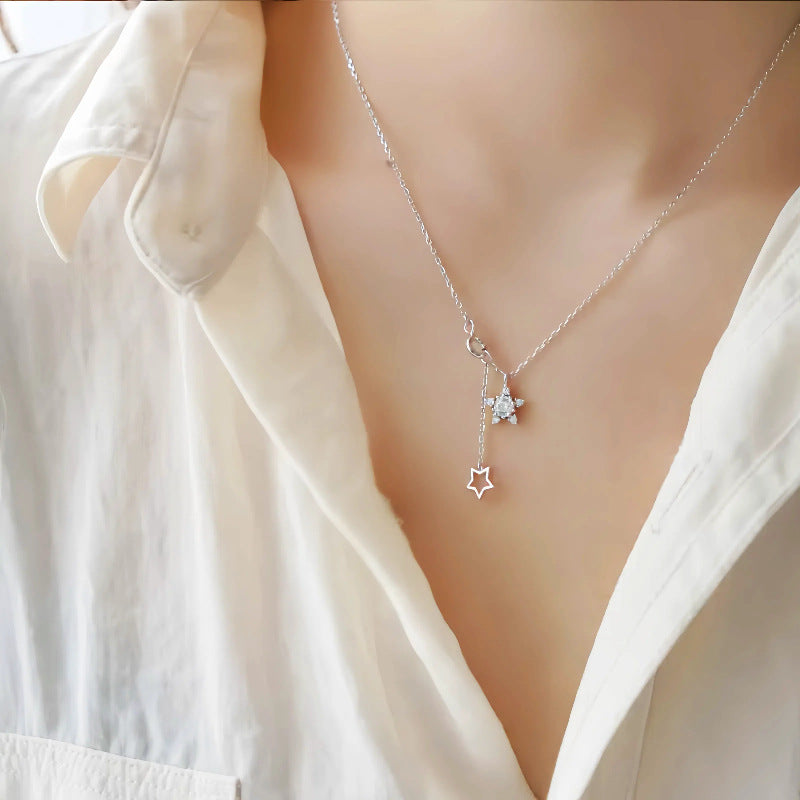 Elaira Star Necklace 925 Sterling Silver