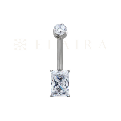 Rectangle Belly Ring
