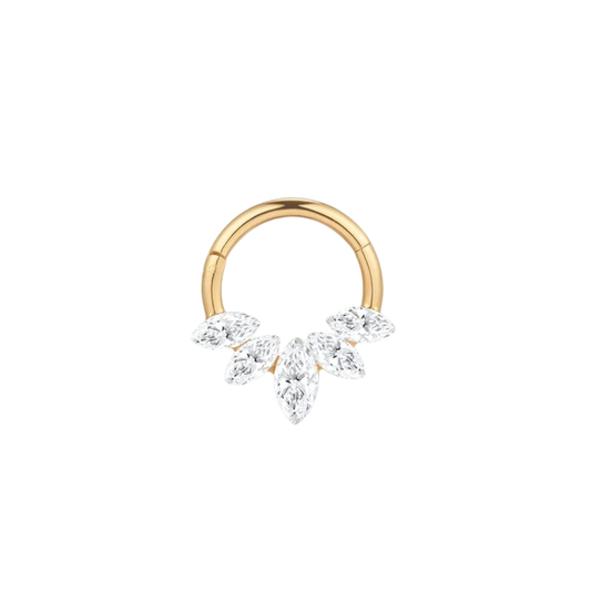 Lotus Garland Clicker Lab Grown Diamond