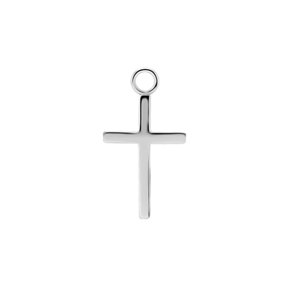 Cross Charm with Jump Ring