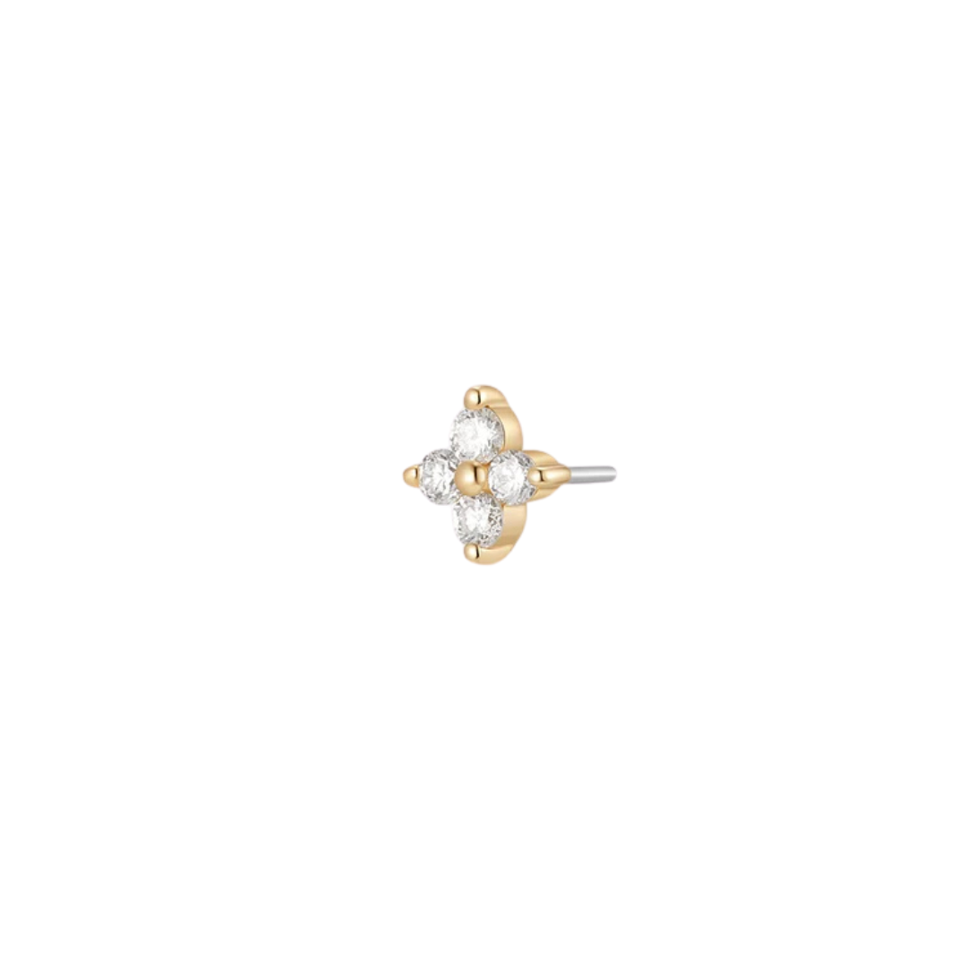 14k Solid Gold CAPELLA | Mini Pointed Star