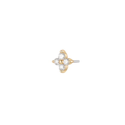 14k Solid Gold CAPELLA | Mini Pointed Star